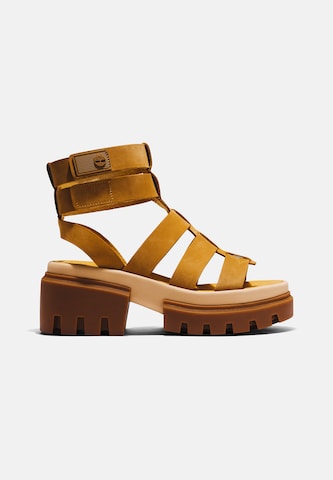 TIMBERLAND Sandal i brun