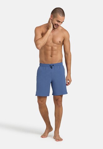 ARENA Beach Short 'EVO BEACH BOXER SOLID' in Blau