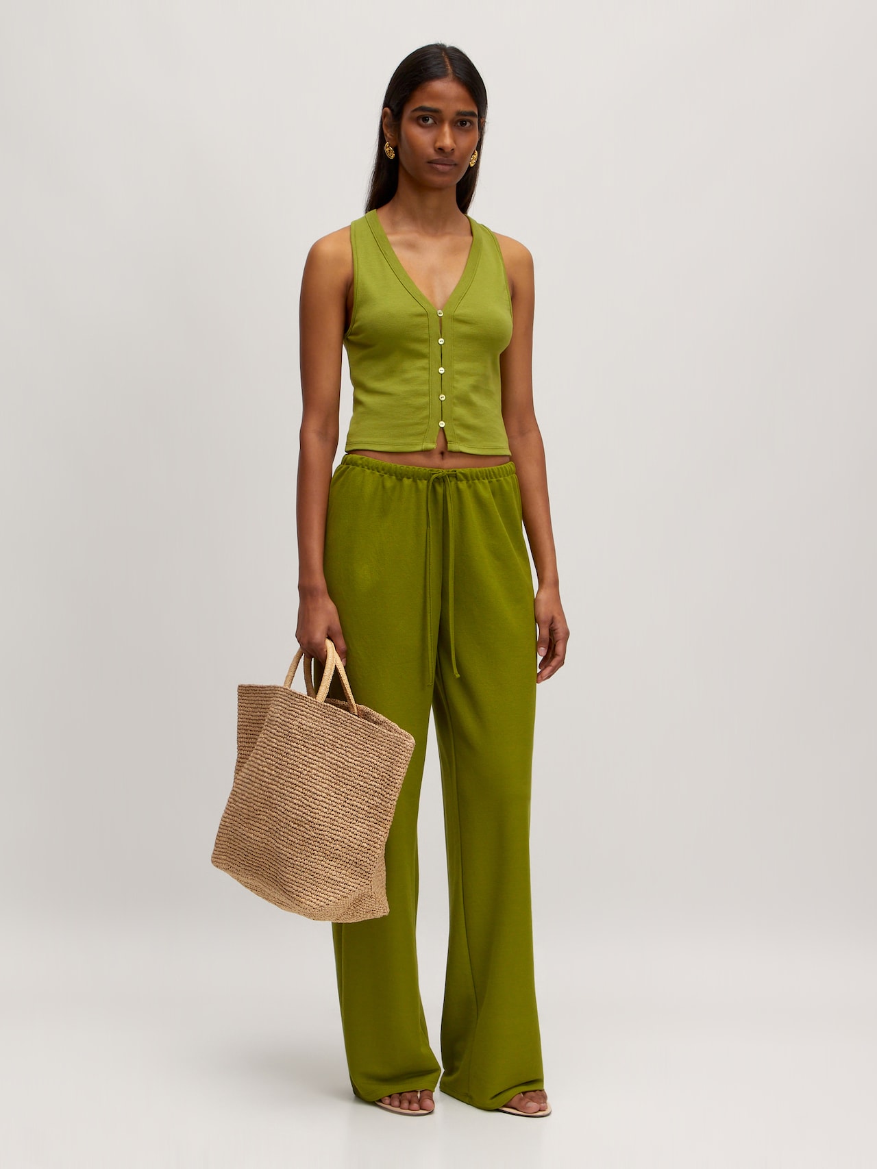 EDITED Produkte Top 'Naika' grün