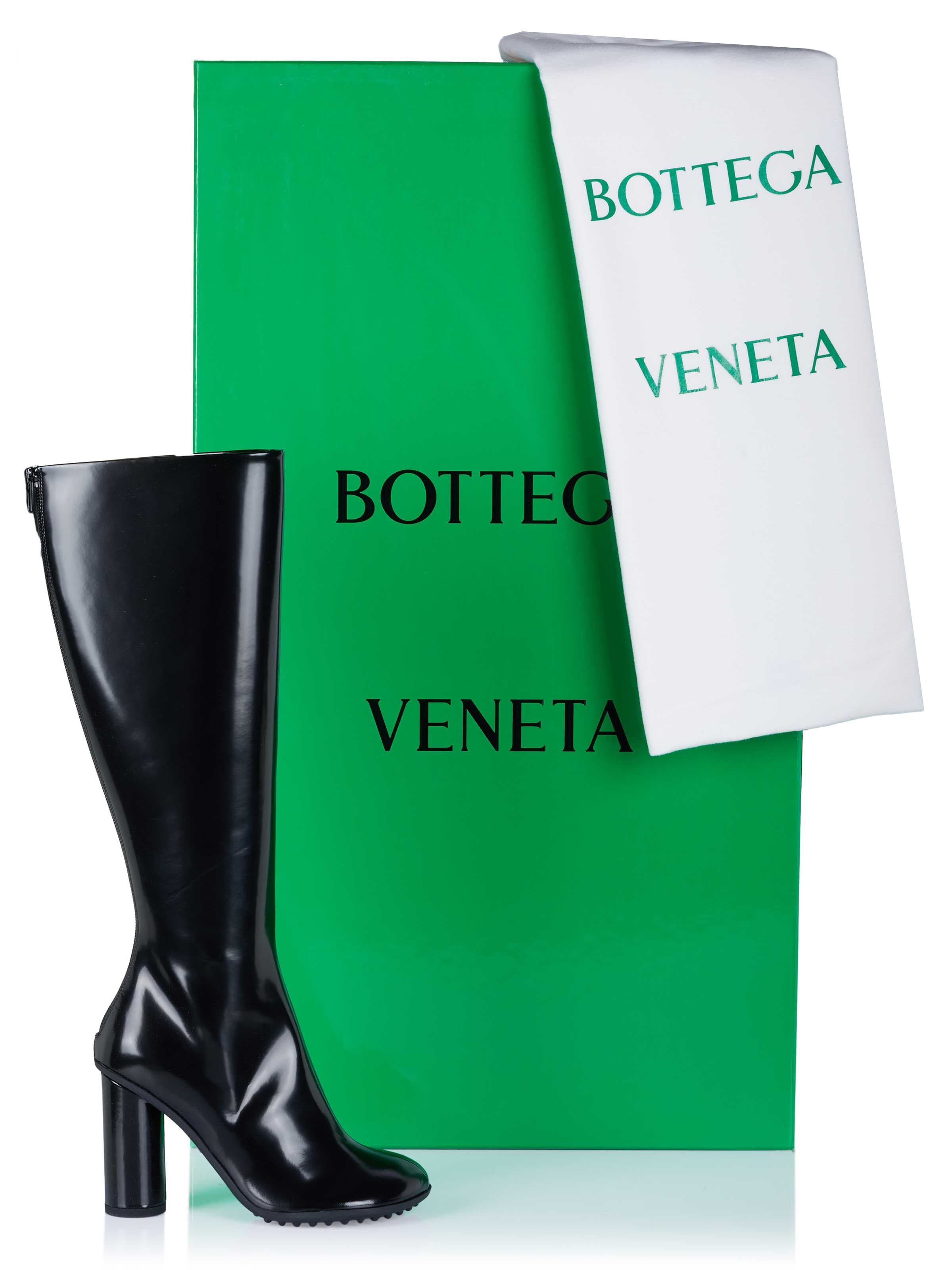 Bottega Veneta Boots 'Bottega Veneta ATOMIC Stiefel schwarz' i sort