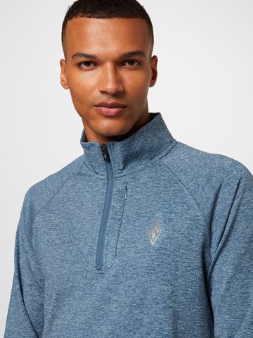 SKECHERS Sportpullover in Blau