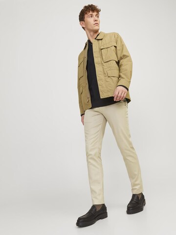 JACK & JONES Regular Broek in Beige