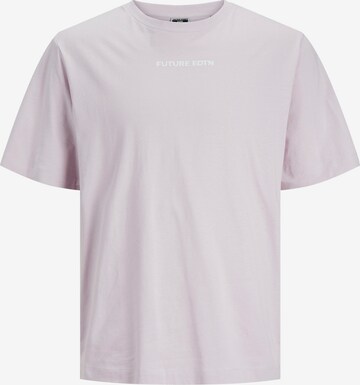 JACK & JONES Shirt 'Stagger' in Purple: front