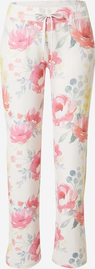 PJ Salvage Pantalon de pyjama en écru / mélange de couleurs, Vue avec produit