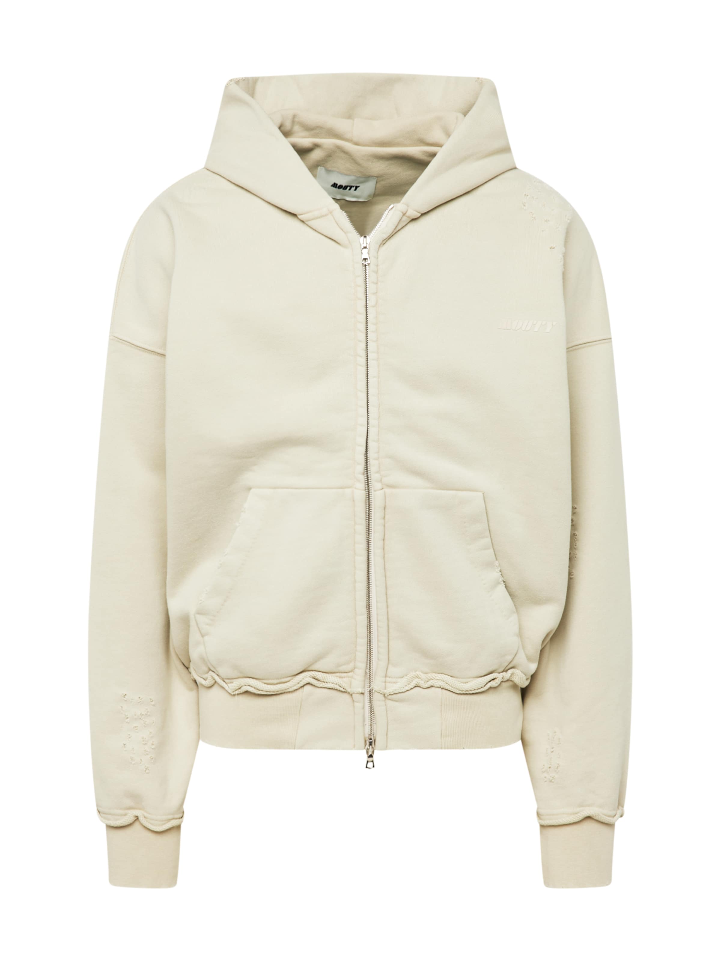 MOUTY Sweatjakke 'TRIUMPH' i beige: forside
