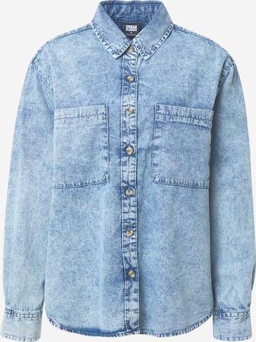 Urban Classics Blouse in Blue: front