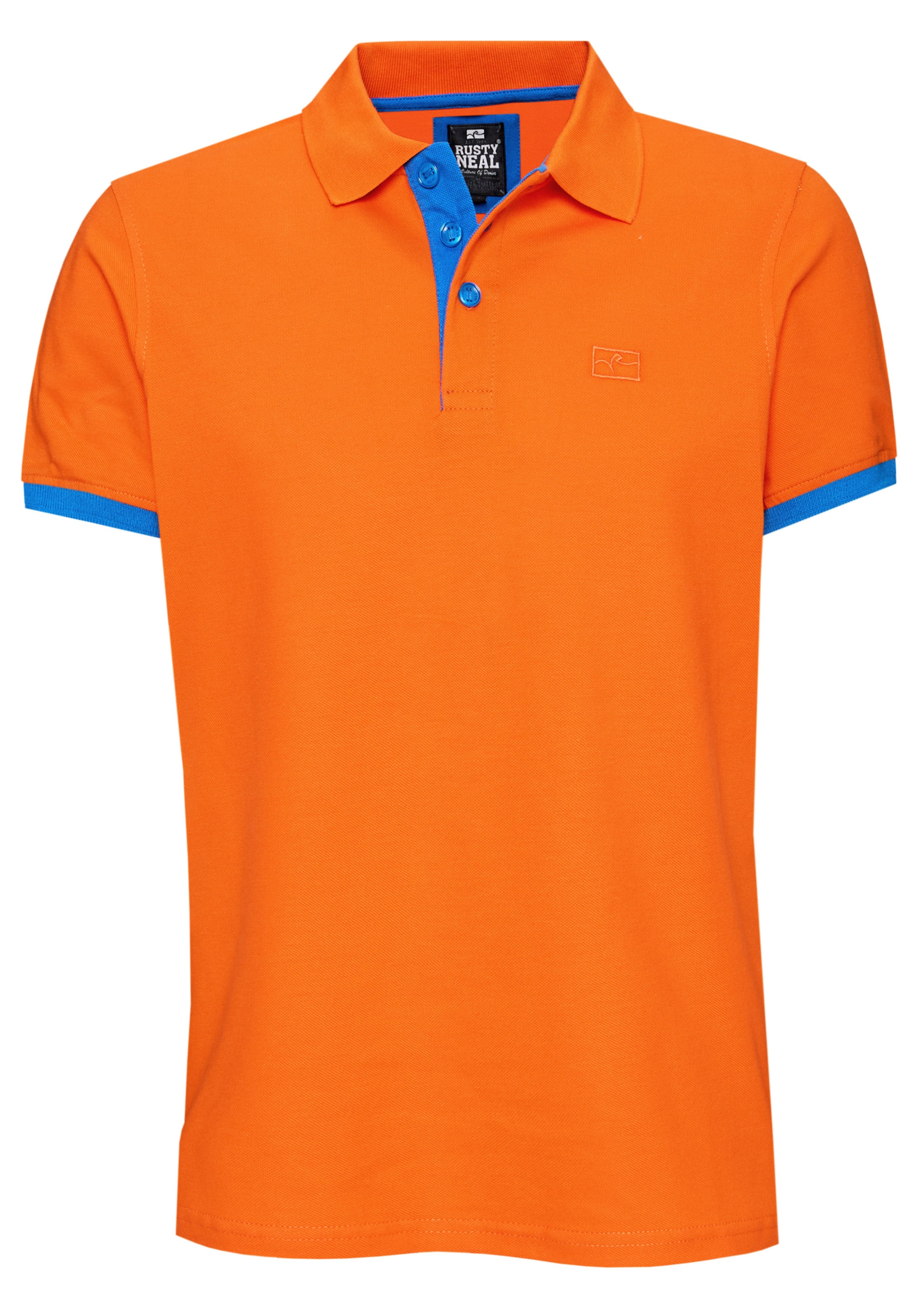 Rusty Neal Shirt in Orange: front