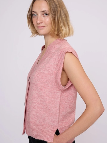 Noa Noa Cardigan ' AlayaNN ' in Pink: Vorderseite