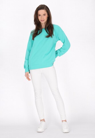 usha BLUE LABEL Sweatshirt in Blauw