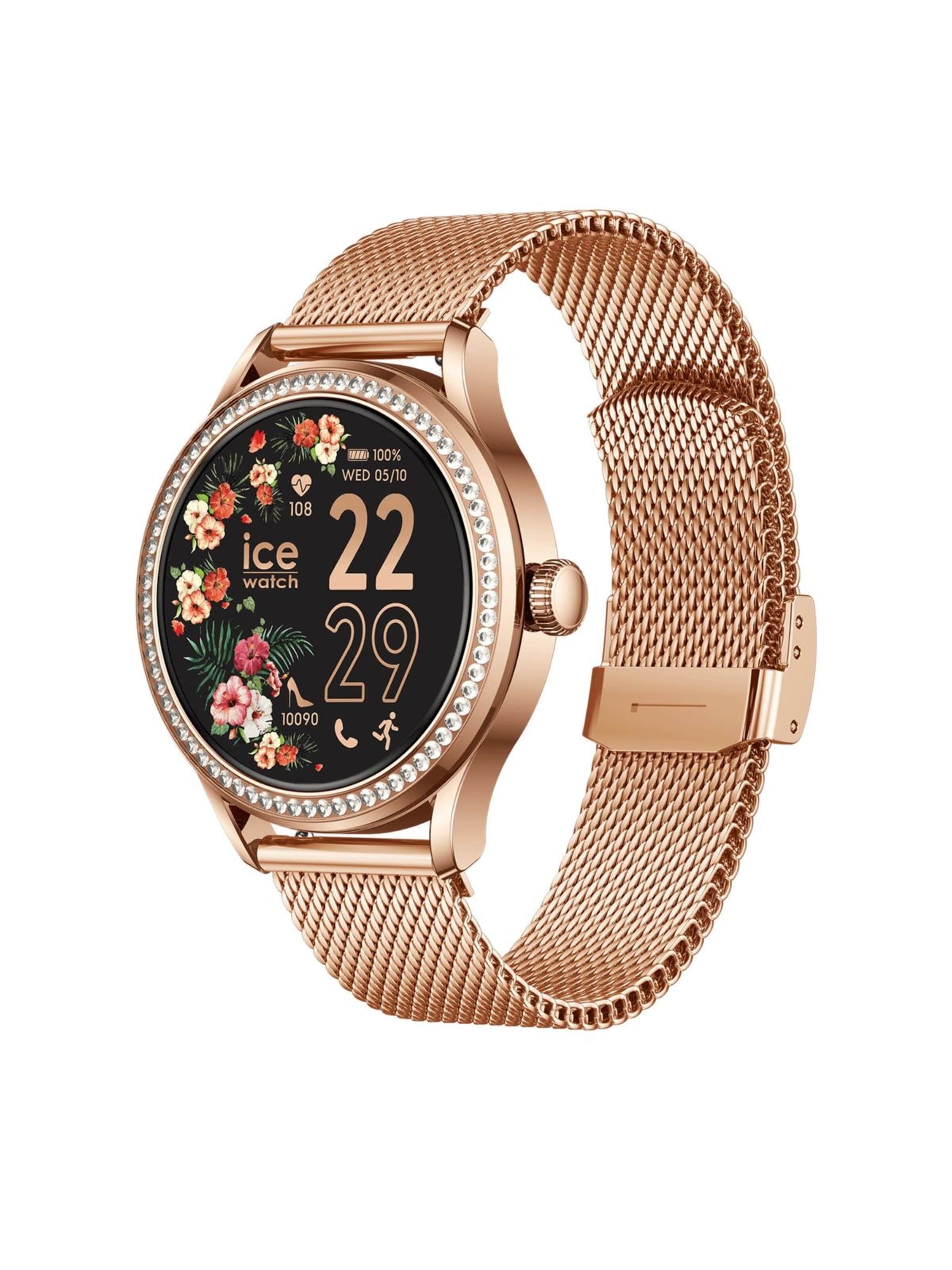 ICE WATCH Analoog horloge 'Date watch ICE smart ST 2.0' in Goud