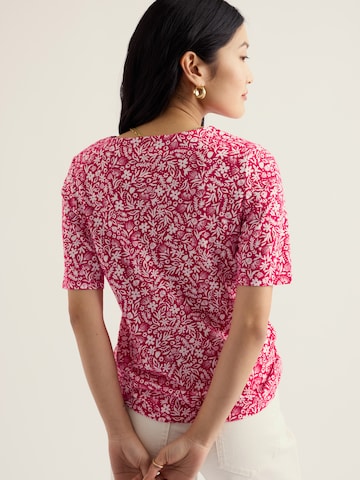 Seasalt Cornwall Shirt 'Poisson' in Pink
