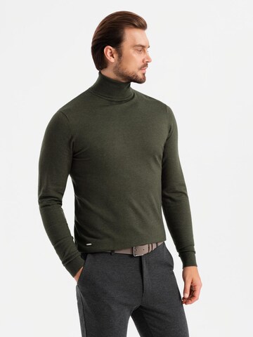 Pull-over 'OM-SWTN-0127' Ombre en vert