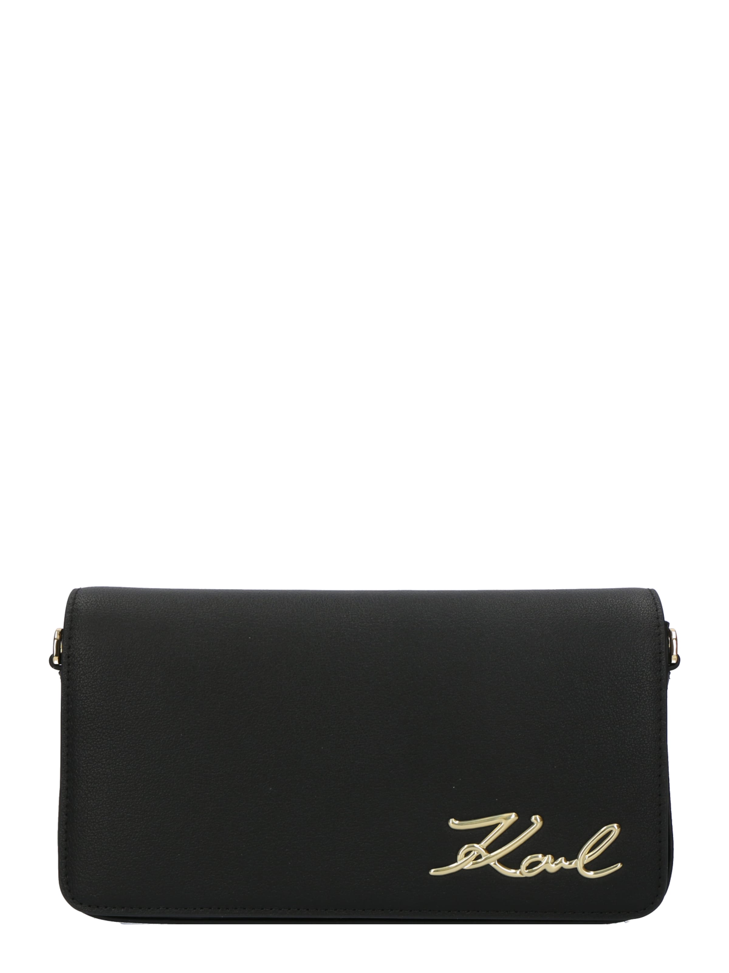 Karl Lagerfeld Τσάντα ώμου σε μαύρο: μπροστά