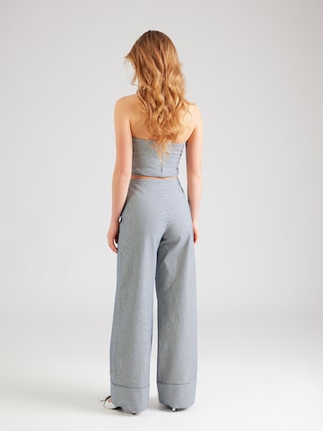 millane - regular Vaquero 'Turn Stripe' en azul