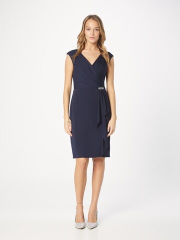 Robe fourreau 'RYLAN' Lauren Ralph Lauren en bleu : devant