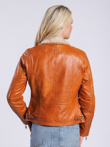 FREAKY NATION Prechodná bunda - Hnedá