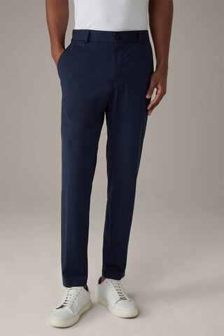 Coupe slim Pantalon 'Tius' STRELLSON en bleu : devant