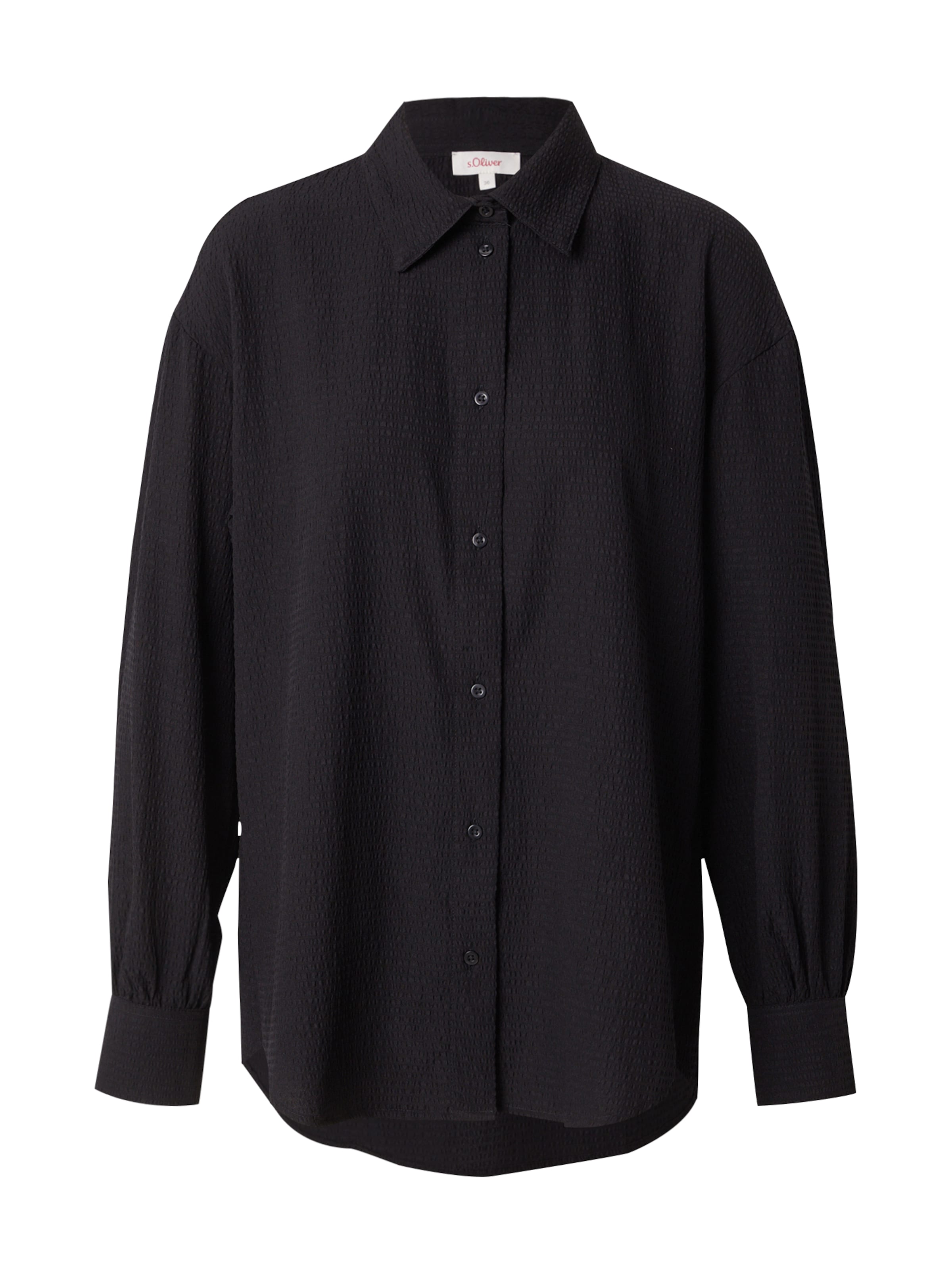 s.Oliver Pluus, värv must: eest vaates