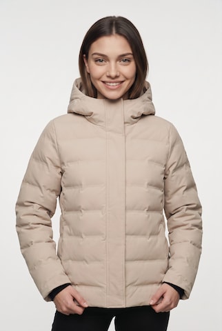 CMP Between-Season Jacket in Beige: front