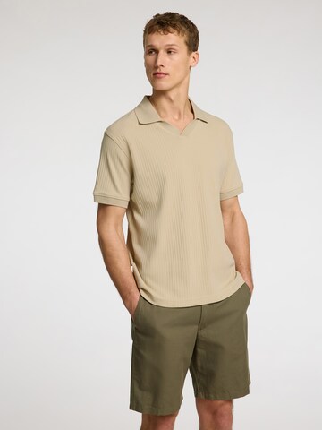 SELECTED HOMME Футболка 'SLHTRISTAN' в Бежевый