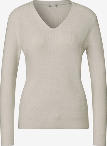 STREET ONE Pullover in Beige: Vorderseite