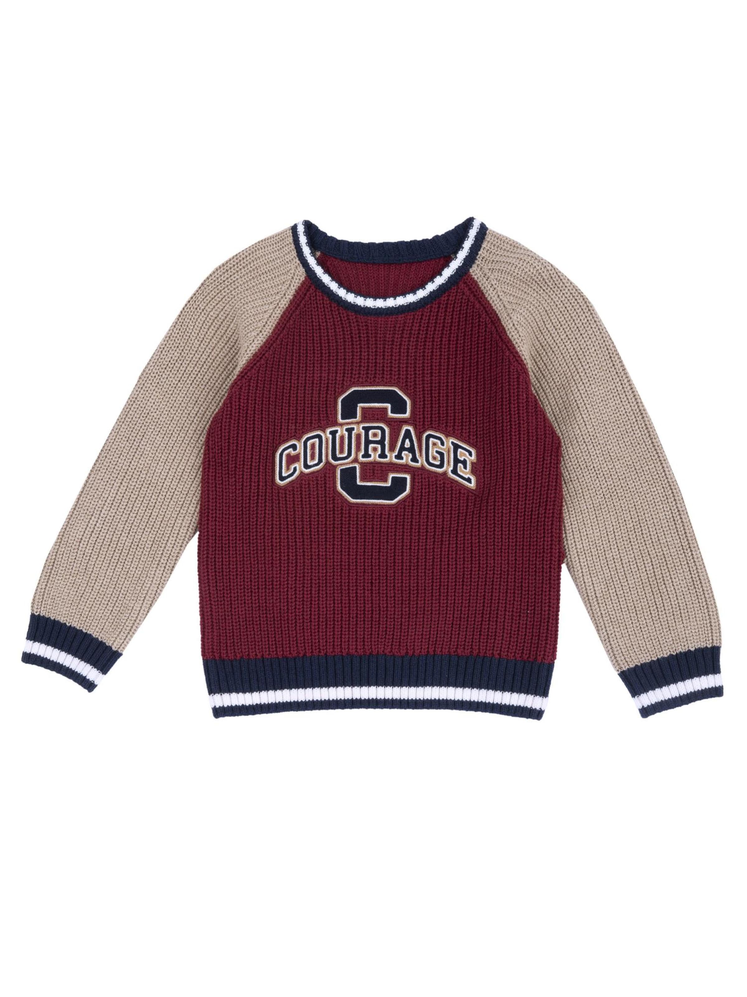 Chicco Πουλόβερ σε κόκκινο: μπροστά