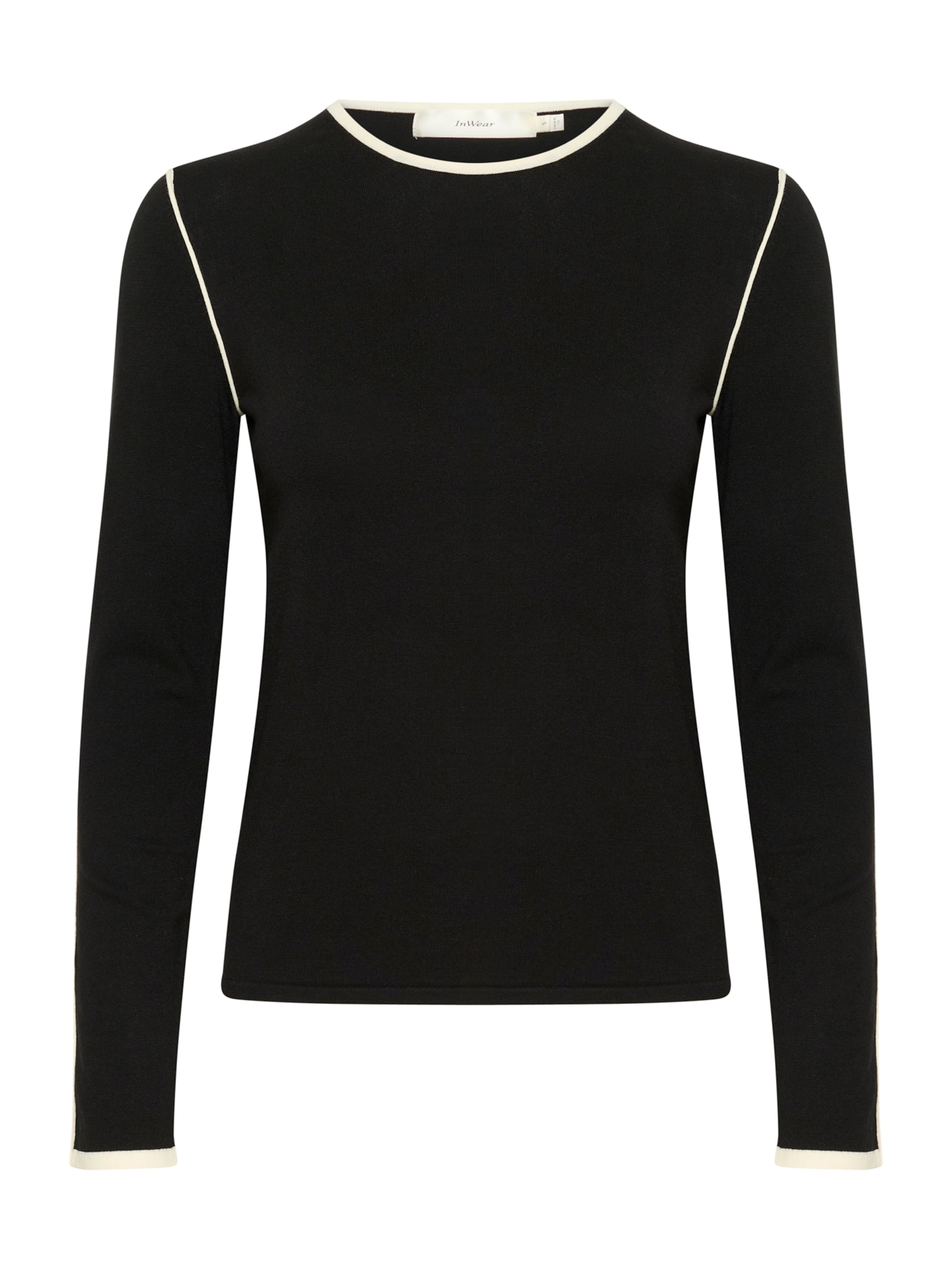 Pull-over &#x27;SaccoIW&#x27; InWear en noir : devant