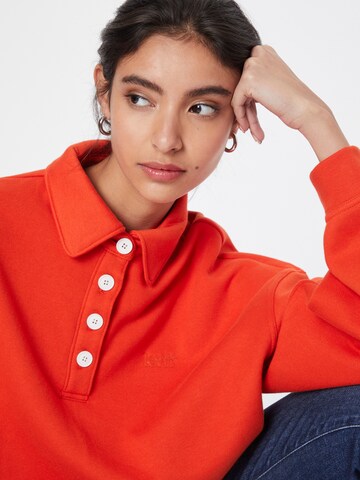 LEVI'S ® Sweatshirt 'Stevie Sweatshirt' in Orange