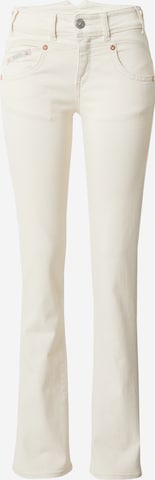 Herrlicher Flared Jeans 'Pearl' in Beige: voorkant