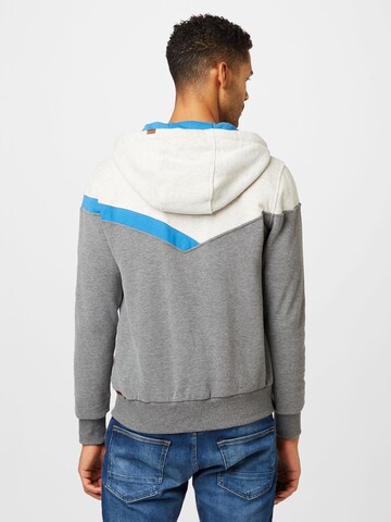 Alife and Kickin Zip-Up Hoodie 'Julian AK' in Grey