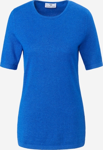 Peter Hahn Kurzarmpullover in Blau: predná strana