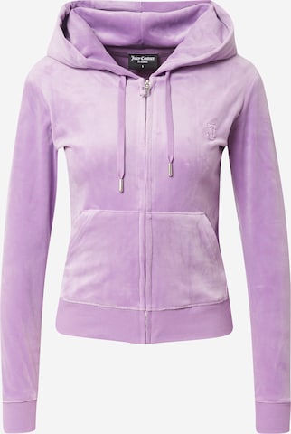 Veste de survêtement 'ROBERTSON' Juicy Couture en violet : devant