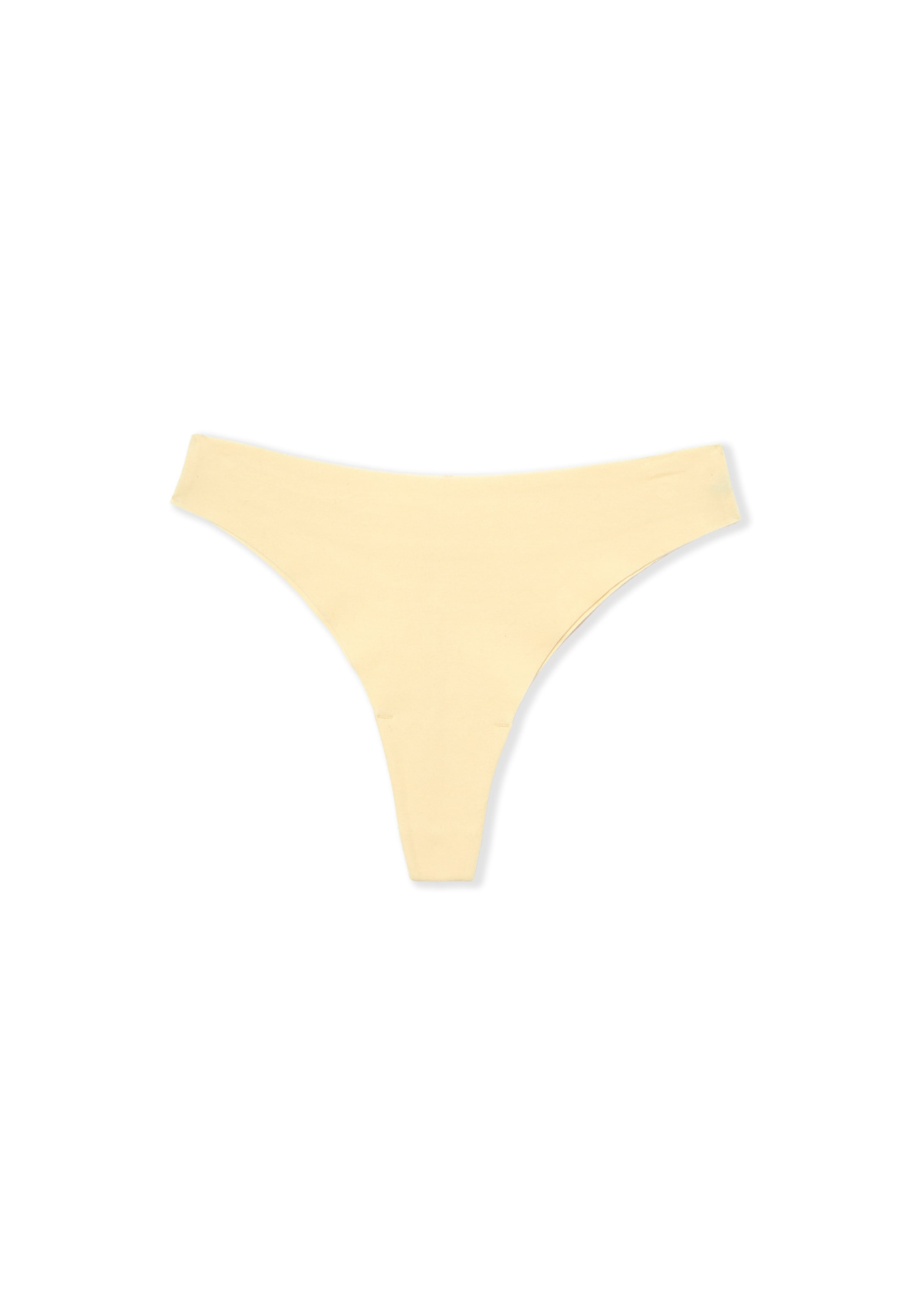 Slip 'INVISIBLE W25' ETAM en jaune : devant