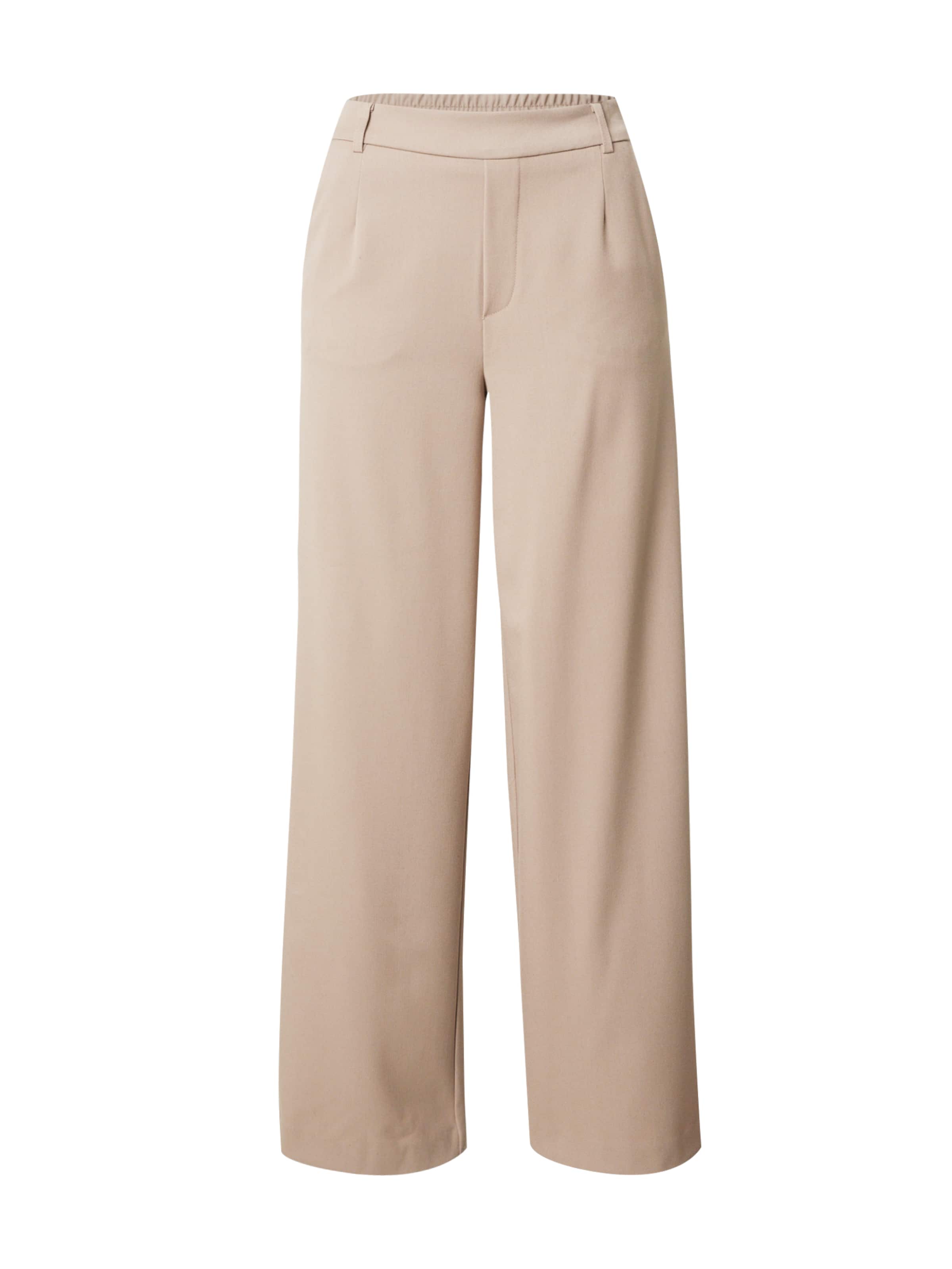 VILA Wide Leg Bukser 'VARONE' i grå: forside