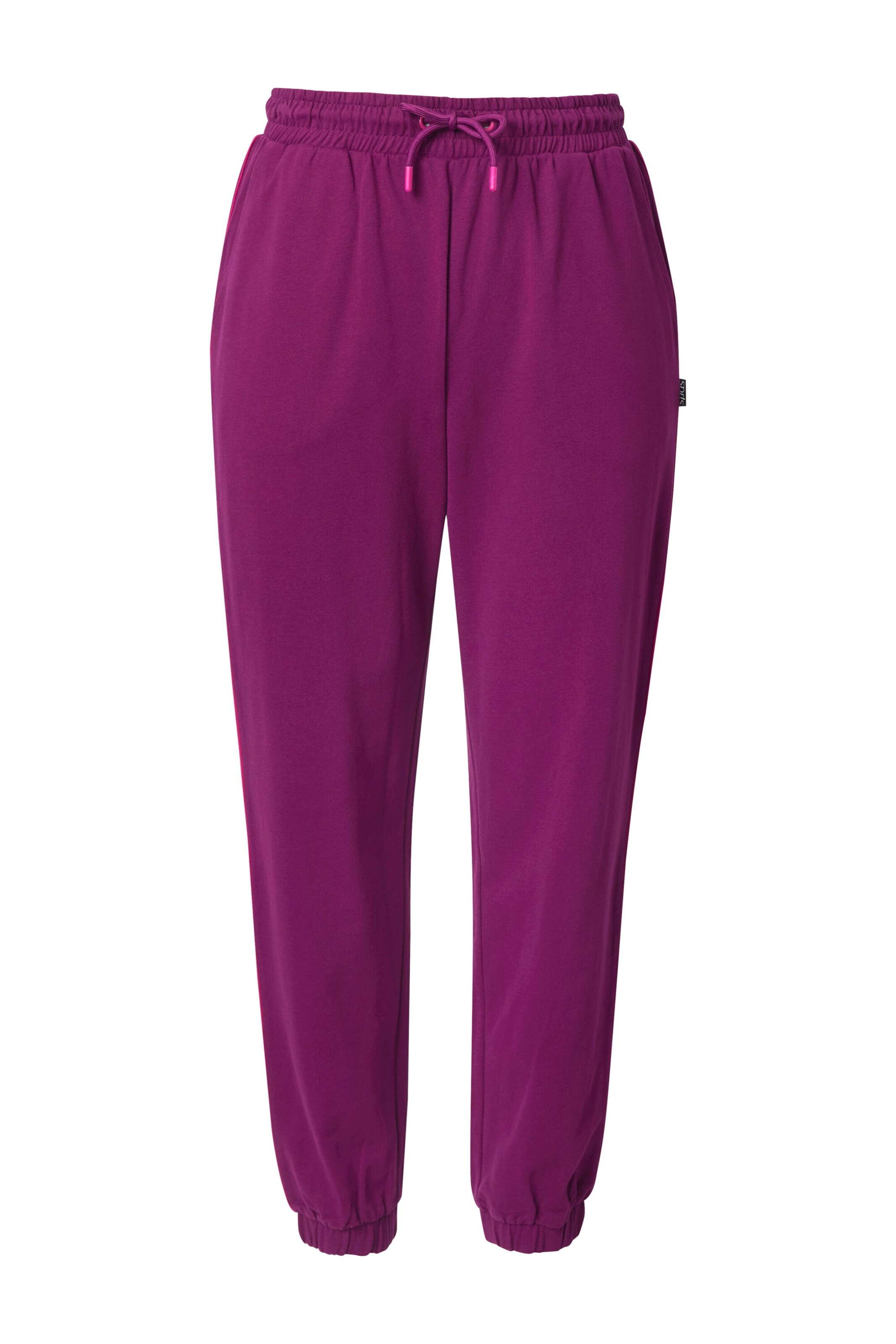 Ulla Popken Tapered Hose in Lila: Vorderseite
