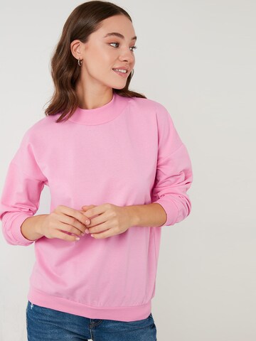 LELA Sweatshirt in Pink: predná strana