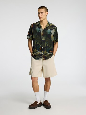 SELECTED HOMME Comfort Fit Skjorte 'SLHVero' i grøn