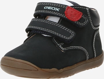 GEOX - Sapato de primeiros passos 'MACCHIA' em azul: frente