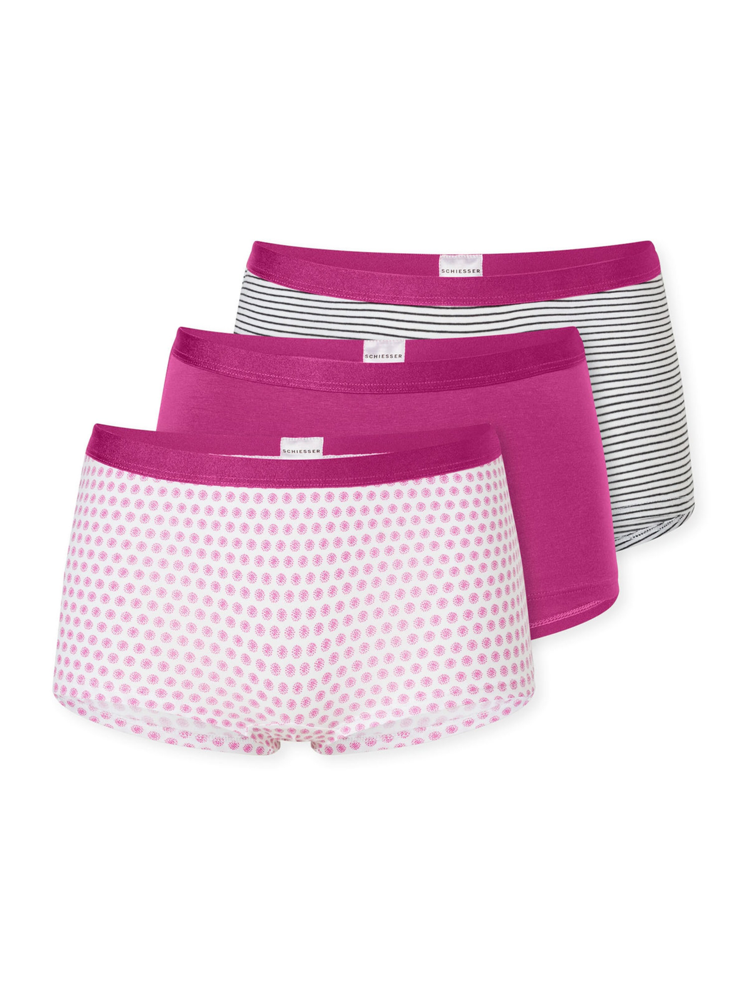 Sous-vêtements ' 955 ' SCHIESSER en rose : devant