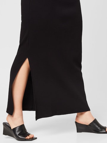 Noisy May Curve Skirt 'MAYA' in Black
