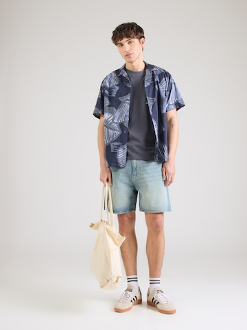 JACK & JONES Tričko 'JORMONTAUK' - Sivá