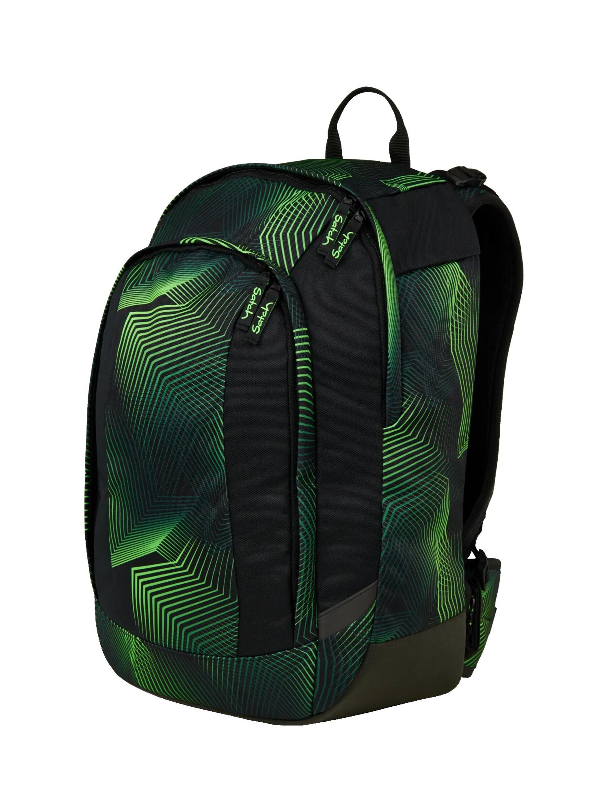 Satch Backpack 'Schulrucksack air' in Green