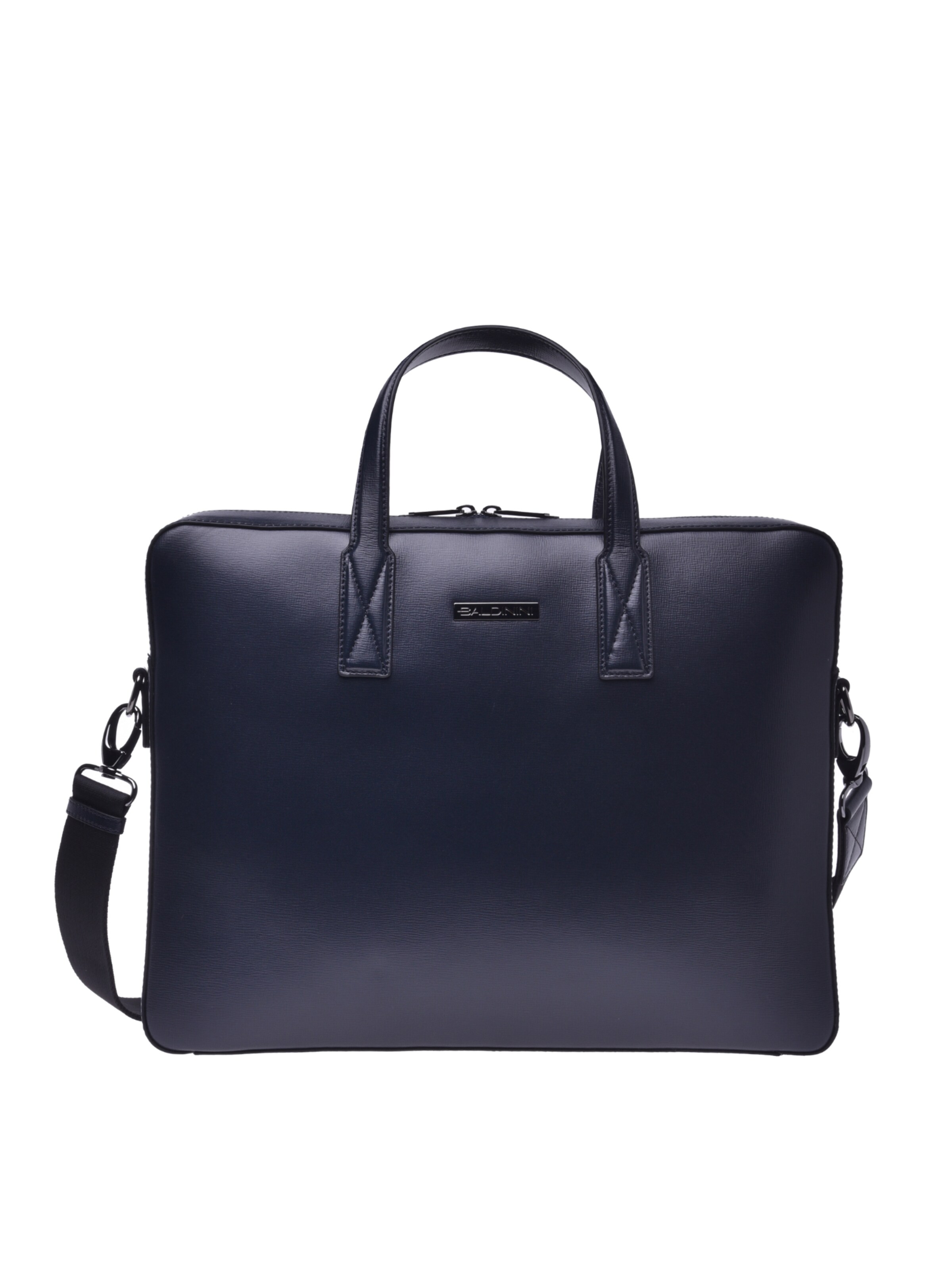 BALDININI Aktentas in Blauw: voorkant