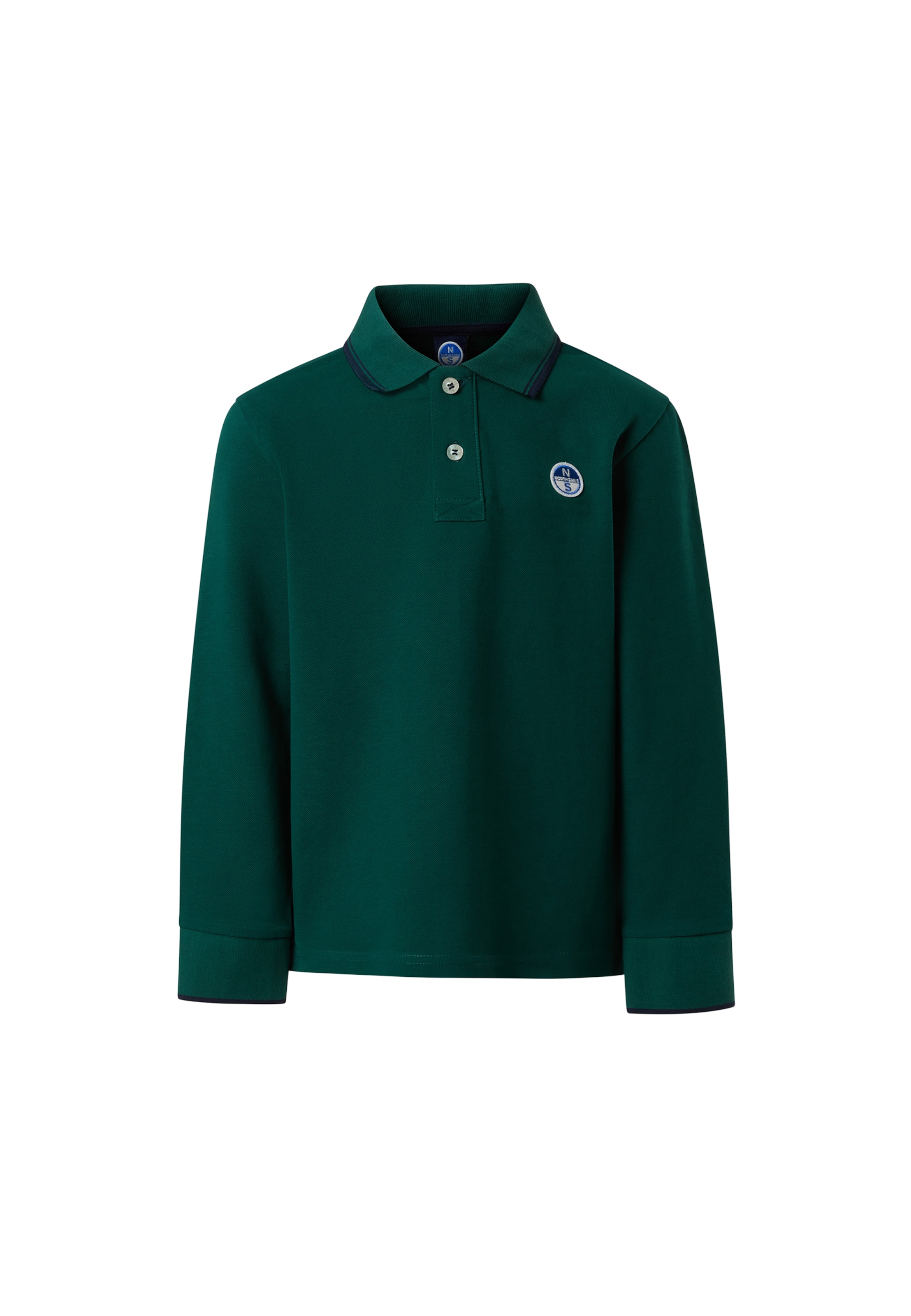 North Sails Poloshirt in Grün: Vorderseite