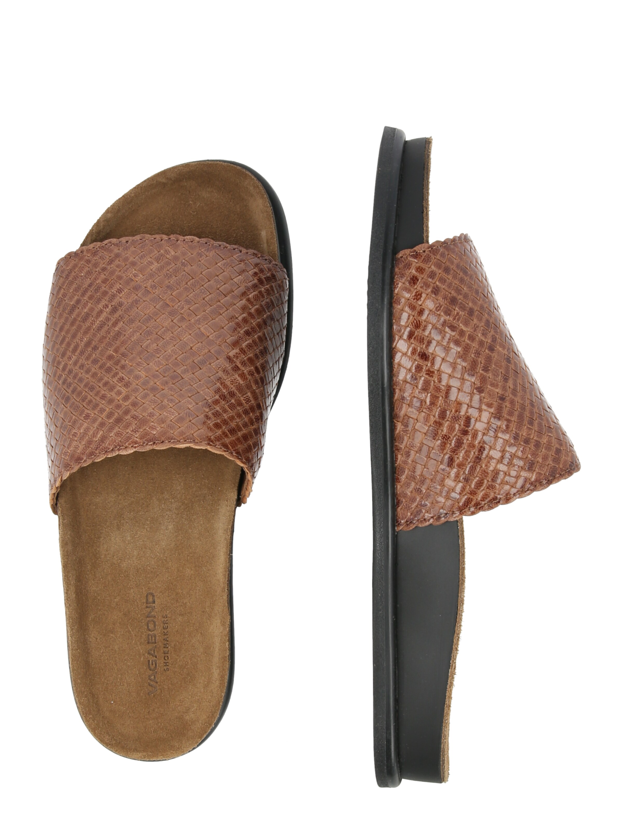 Saboți 'EFFIE' de la VAGABOND SHOEMAKERS pe maro