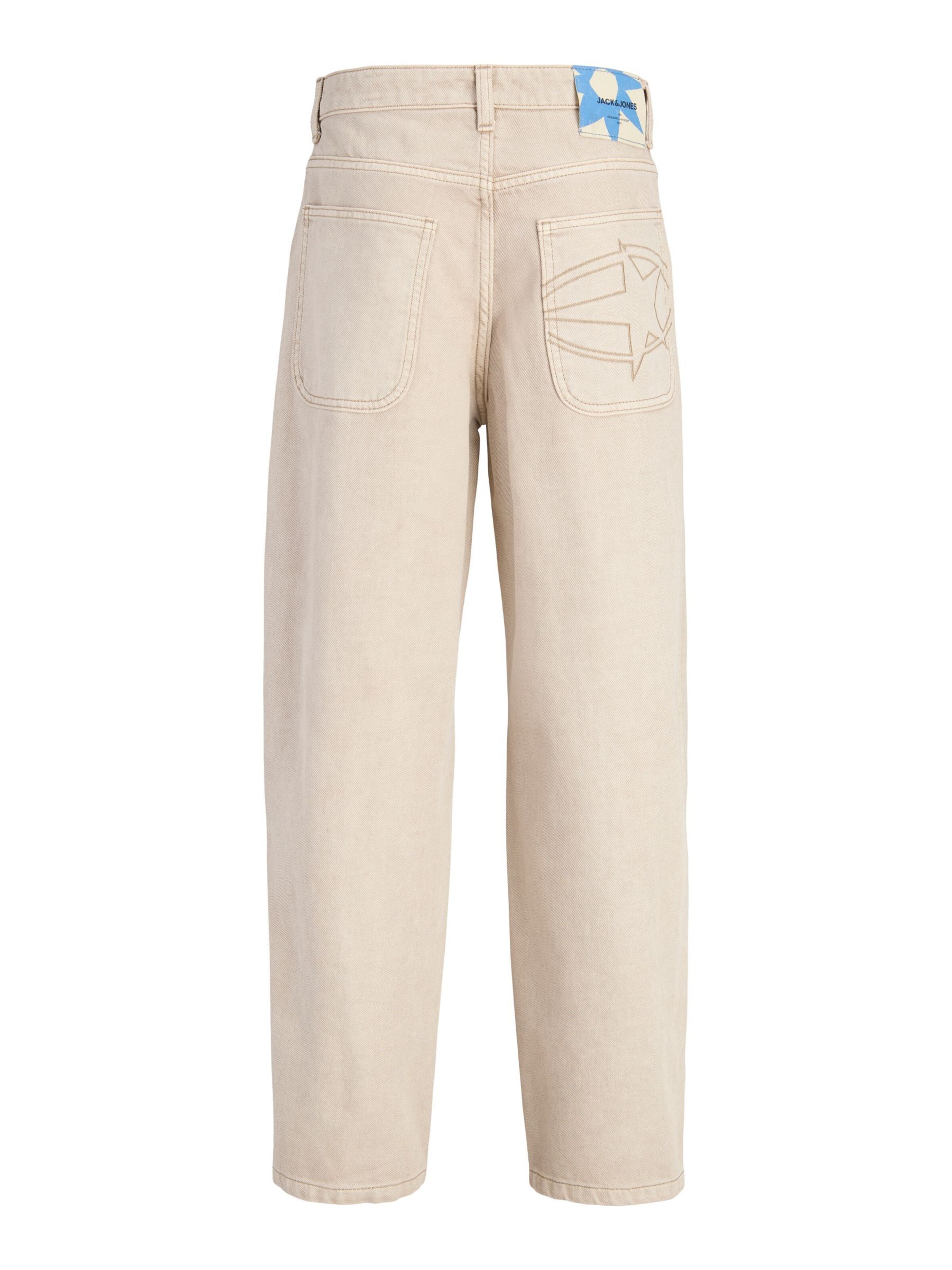 Barrel Pantaloni 'JPStevan' di Jack & Jones Junior in grigio