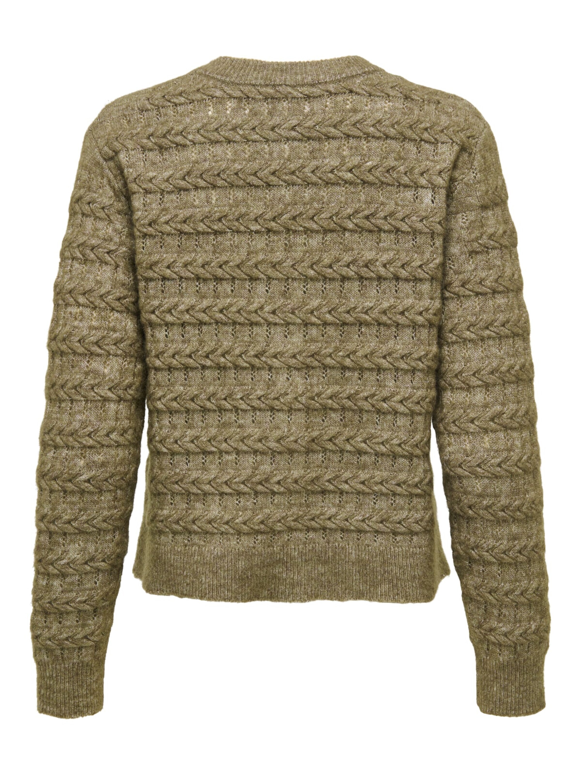 ONLY Gebreid vest 'cabala' in Groen