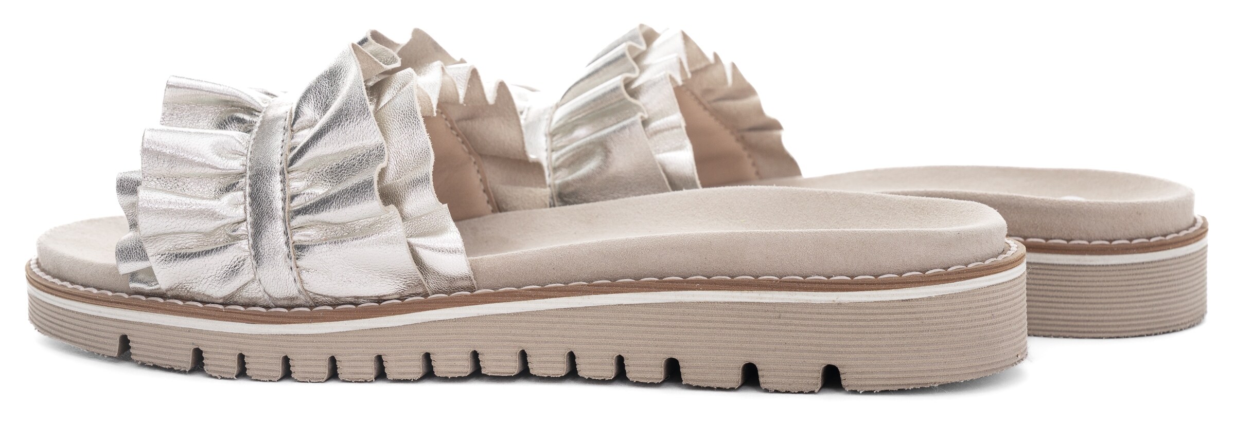 ARA Pantolette in Silber