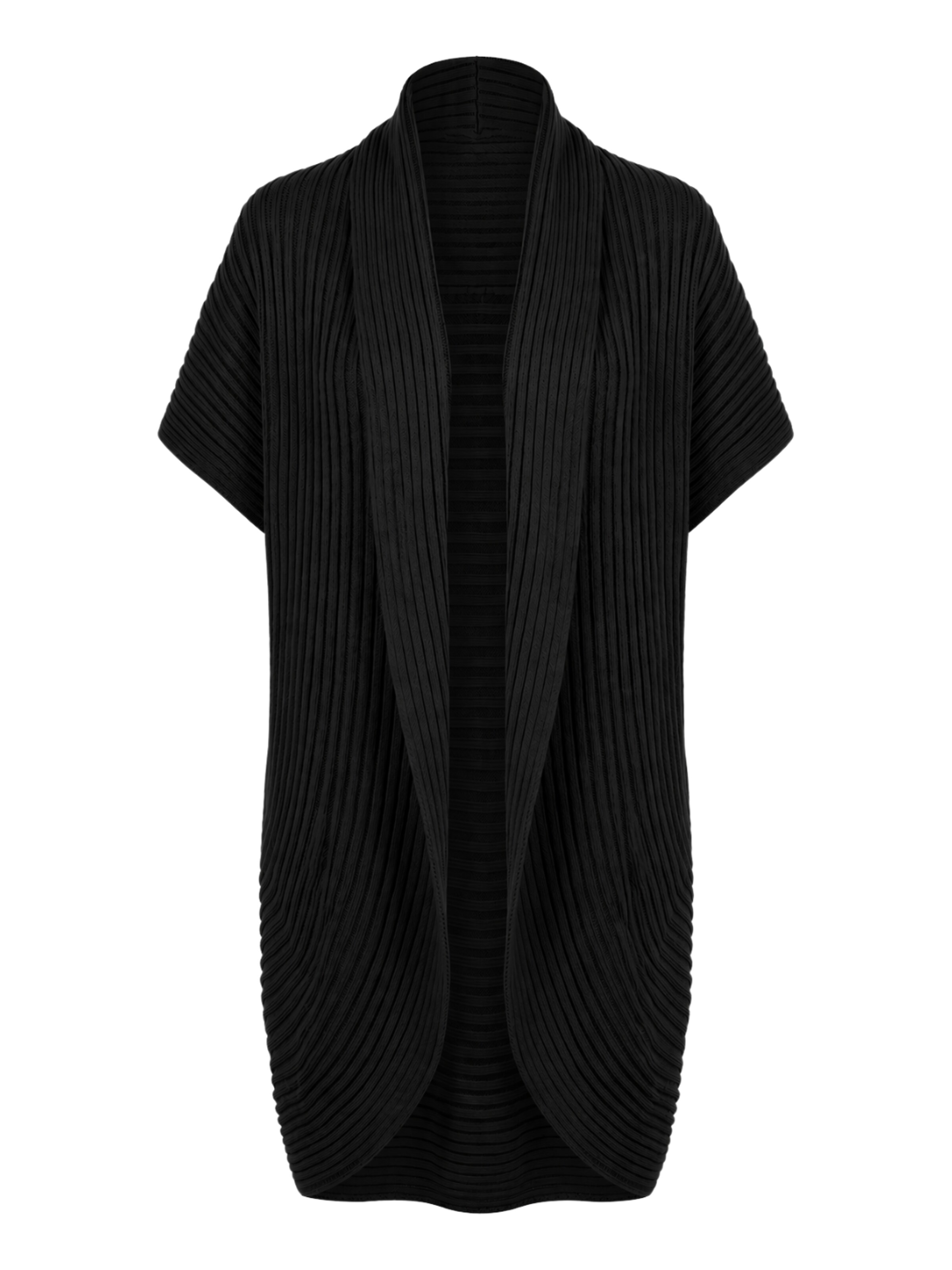 Süel knitwear Strickweste‌‌ in Schwarz: Vorderseite