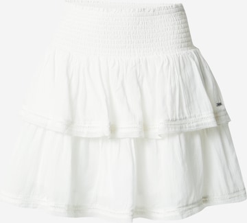 Jupe 'FIORE' Pepe Jeans en blanc : devant